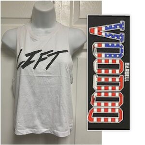 Barbell Voo Doo White Lift Tank